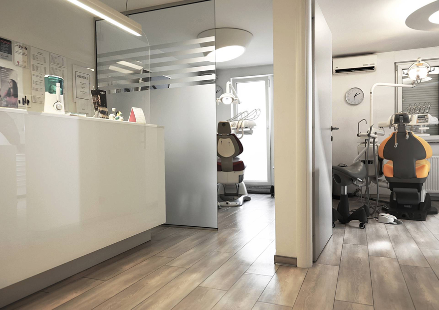 Unutrašnjost dentalne ordinacije